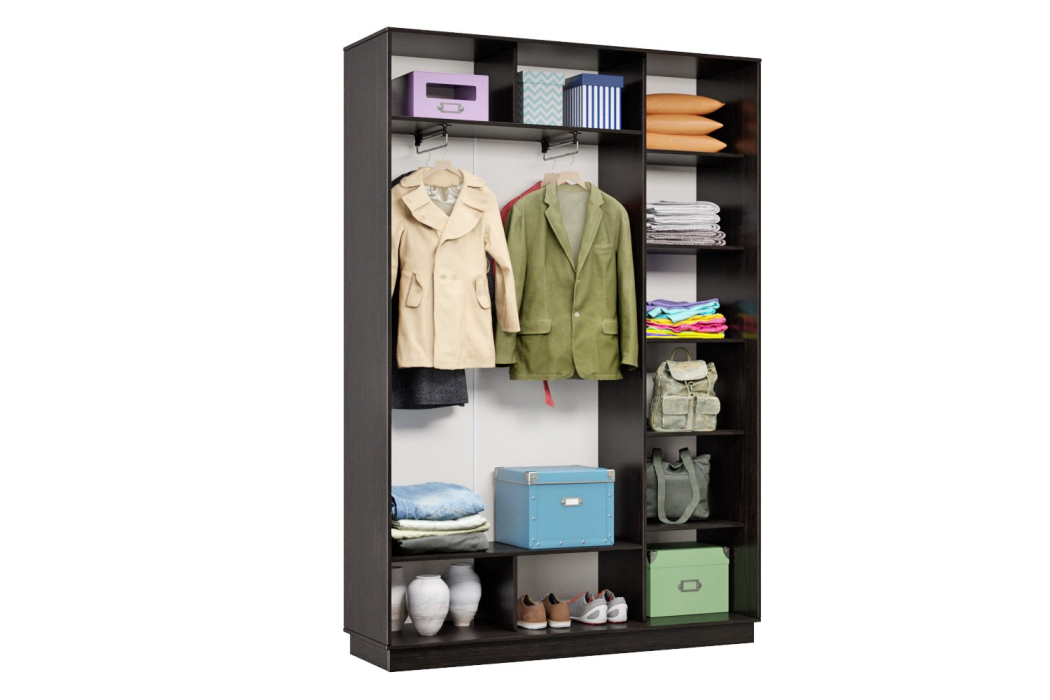 Шкафы-купе 2-х дверные, Шкаф-купе Премьер 09 (12;13) двухдверный