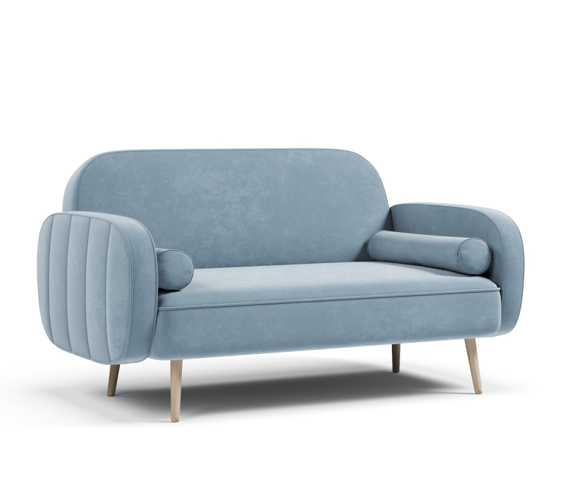 Офисные диваны, Диван прямой нераскладной Бержер, велюр