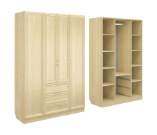Шкафы распашные, Шкаф ШК-4/6