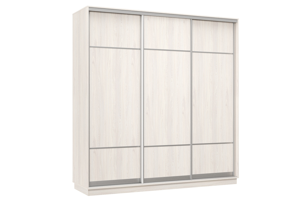 Шкафы-купе 3-х дверные, Шкаф-купе Премьер Лайт 33 (08;08;08) трехдверный