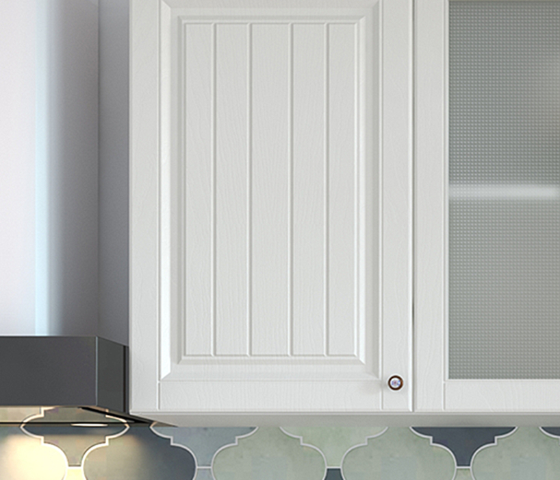 Кухонные гарнитуры, Кухня Хозяюшка 1,5 м Акация белая/Деним МДФ