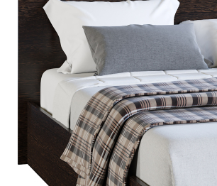 Кровать Эко 1,4 м ЛДСП