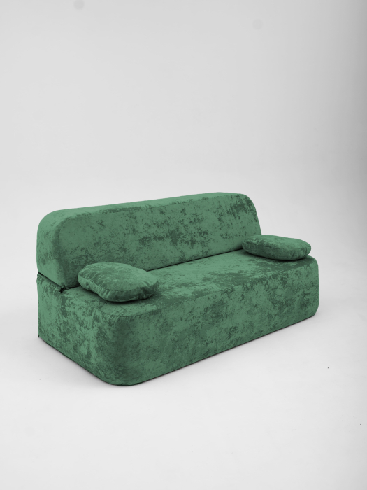 Дизайнерские диваны для гостиной, Бескаркасный диван Бабл, плюше 