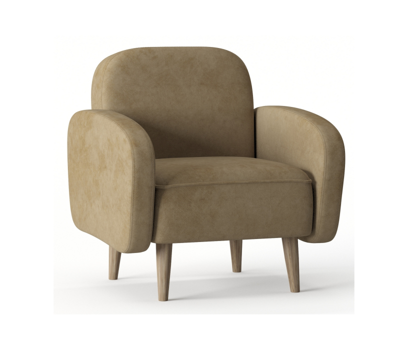 Кресло для отдыха, Кресло Бризби, Велюр