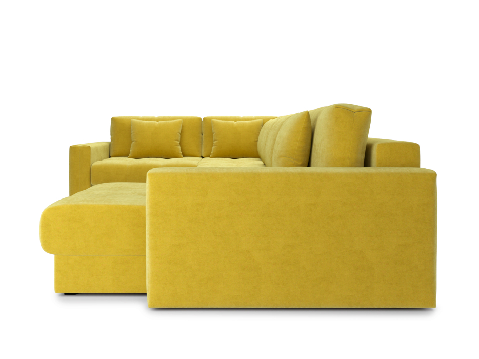 Диваны угловые в гостиную, Диван П-образный Кастел