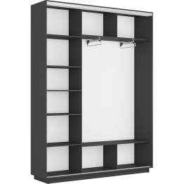 Шкаф-купе Элемент Широкий, 180х45х240