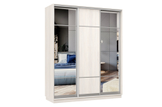 Шкафы-купе 3-х дверные, Шкаф-купе Премьер Лайт 22 (11;08;11) трехдверный