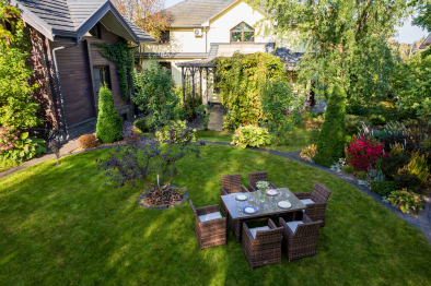 Обеденный комплект FIONA из искусственного ротанга