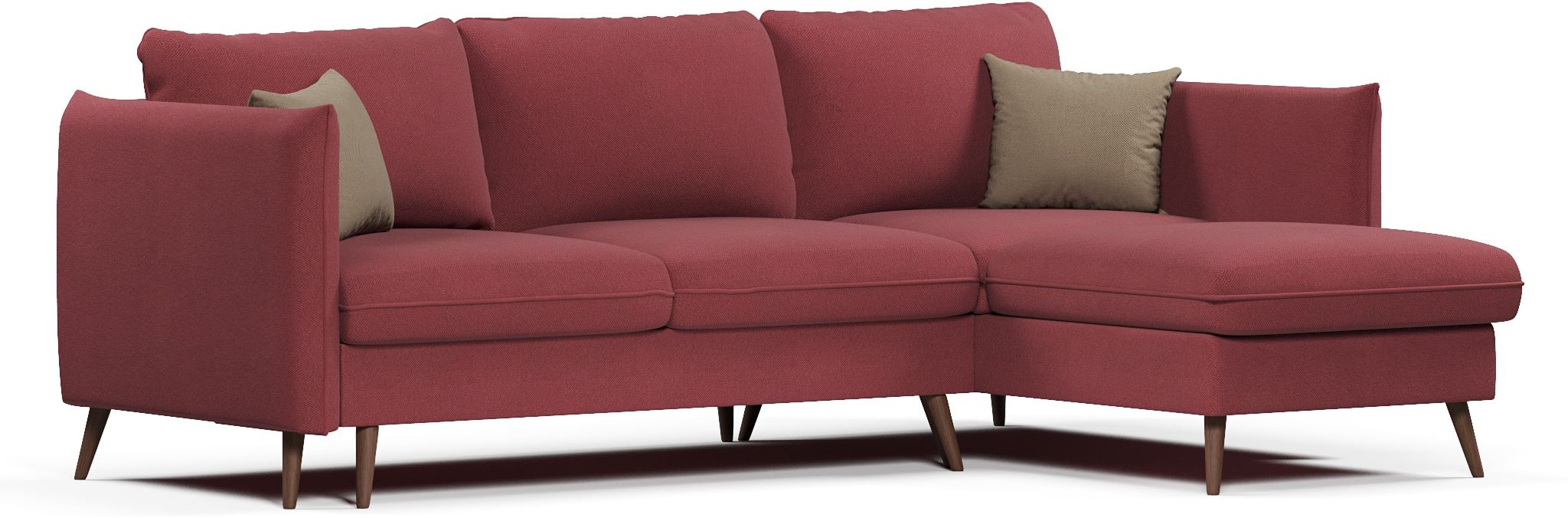 Диваны угловые, Диван угловой Пекин еврокнижка, велюр