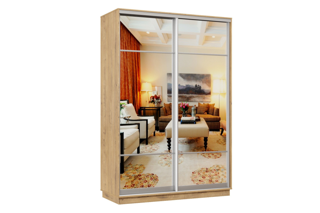 Шкафы-купе, Шкаф-купе Премьер Лайт 11 (11;11) двухдверный