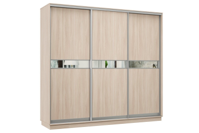 Шкаф-купе Премьер 61 (14;14;14) трёхдверный