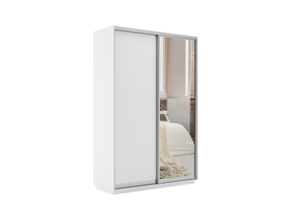 Шкафы-купе 2-х дверные, Шкаф-купе Экспресс Медиум дуо 2200 x 1200 x 450