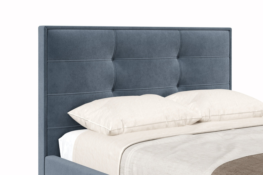 Мягкая кровать, Кровать Римини 1400, велюр