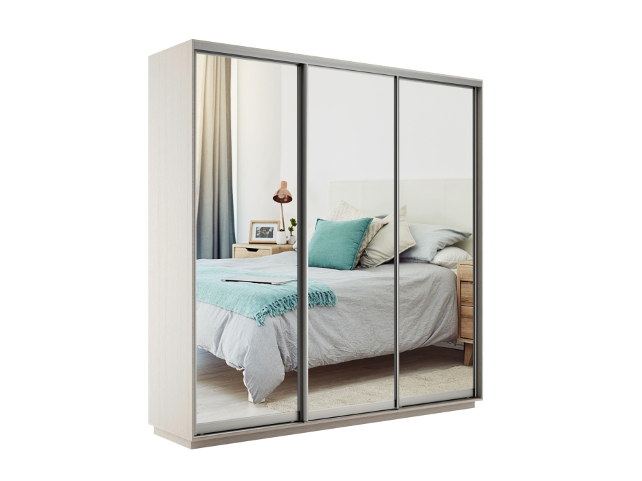 Шкафы-купе 3-х дверные, Шкаф-купе Экспресс Экспенс трио 2400 x 2100 x 450