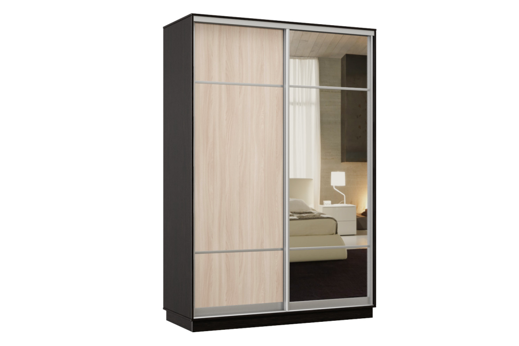 Шкафы-купе, Шкаф-купе Премьер Лайт 09 (08;11) двухдверный