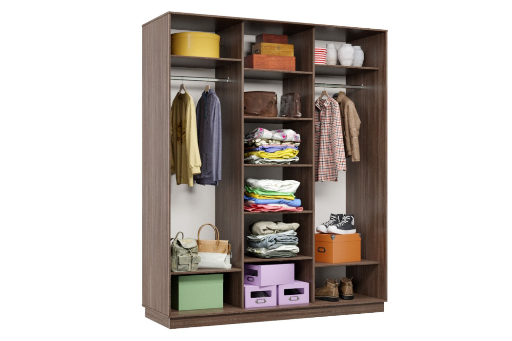 Шкафы-купе, Шкаф-купе Премьер 26 (14;14;14) трёхдверный