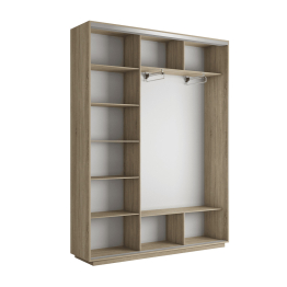 Шкаф-купе Экспресс 3-х дверный Фотопечать Шары Стекла 210х45х240