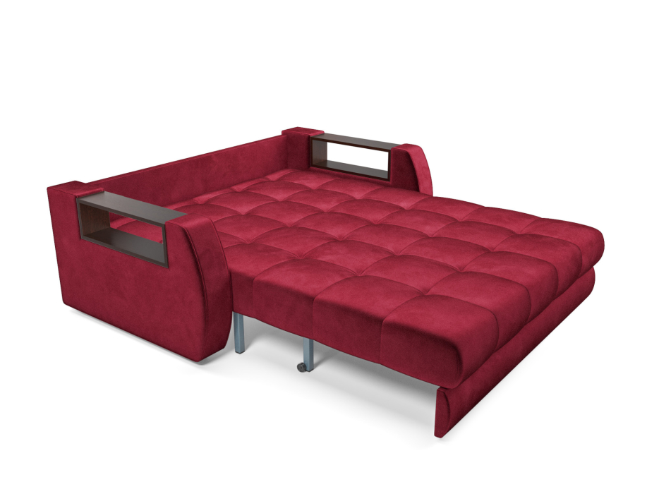 Диваны кровати со спальным местом, Прямой диван Боро №3, вельвет (бархат)