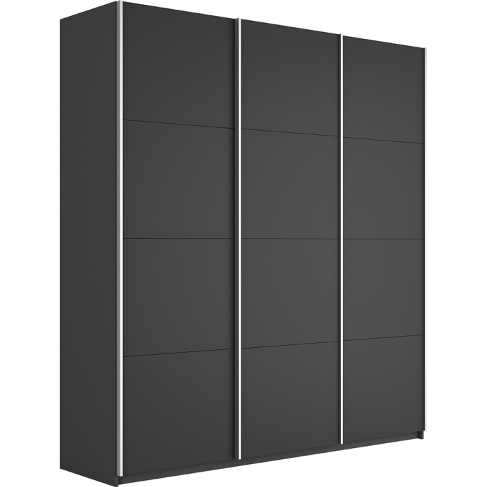 Шкафы-купе 3-х дверные, Шкаф Прайм трио ДСП 2300 х 1800 х 570