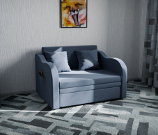 Детские диваны, Детский прямой диван Бали,выкатной,велюр