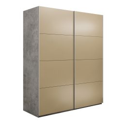 Шкаф-купе Эста 2-х дверный Стекла фисташка/Доводчик 180х66х240