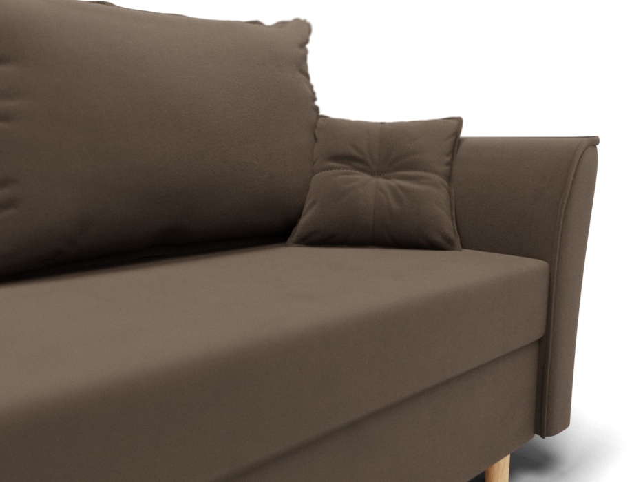 Диваны еврокнижки, Прямой диван Наоми,еврокнижка,велюр