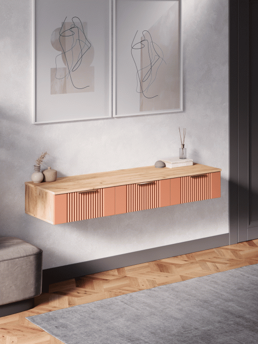 ТВ-тумбы, ТВ тумба подвесная Ингрия Luxe 3