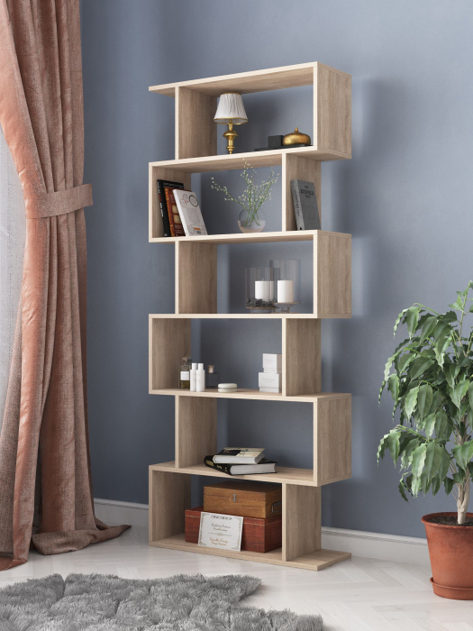 Открытые, Стеллаж Ник змейка 73х25х173,2