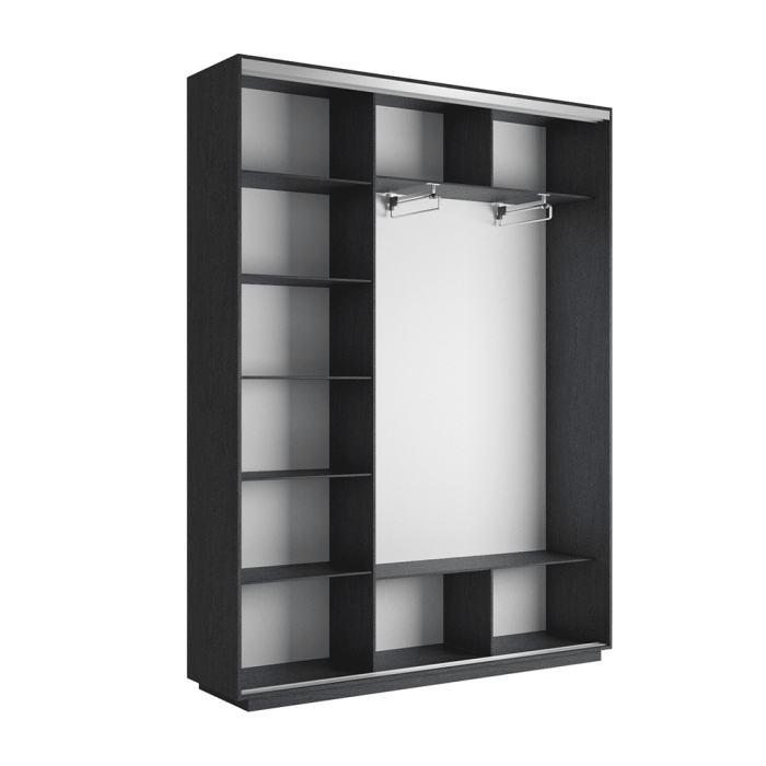 Шкафы-купе 3-х дверные, Шкаф-купе Экспресс 3-х дверный Фотопечать Калейдоскоп Стекла 240х45х220