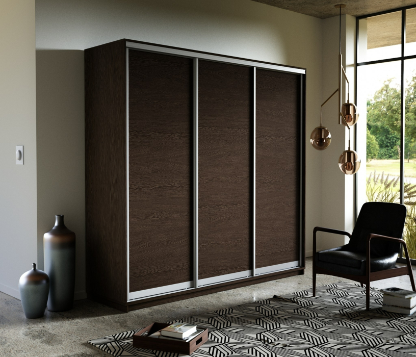 Шкафы-купе, Шкаф-купе Экспресс Элемент трио 2400 x 2400 x 600