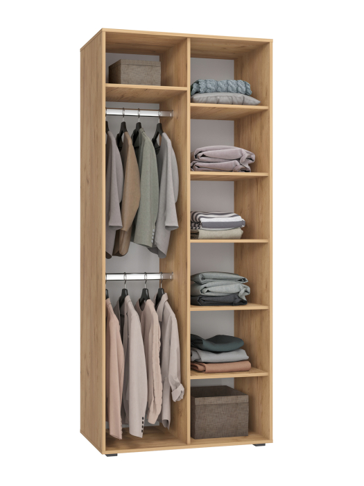 Шкафы двухстворчатые, Шкаф для одежды Оптима ОП-01