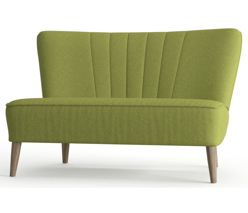 Дизайнерские диваны для гостиной, Диван прямой Зола, Рогожка