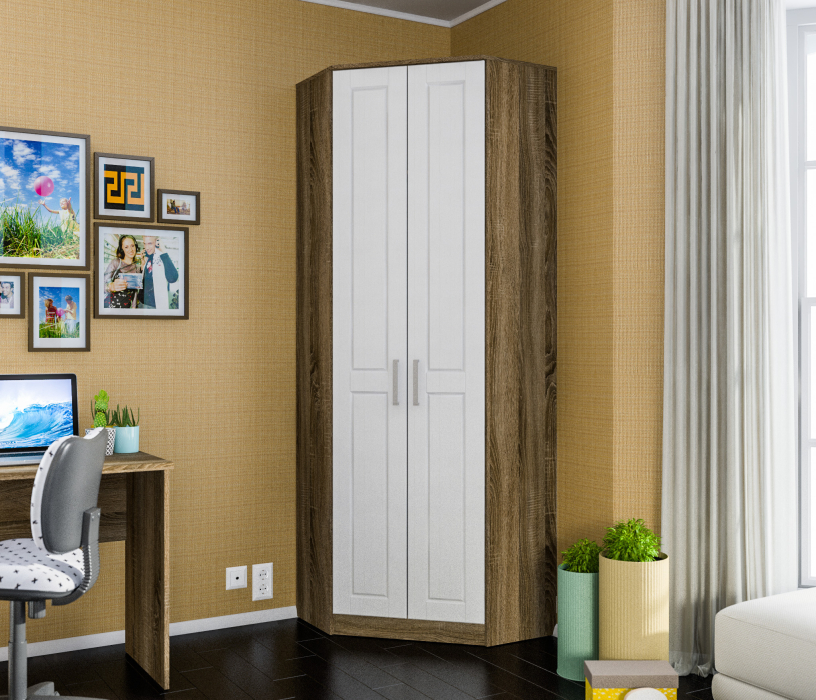 Угловые шкафы, Шкаф угловой Илона (Прованс) СБ-2799