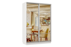 Шкафы-купе, Шкаф-купе Премьер Лайт 03 (11;11) двухдверный