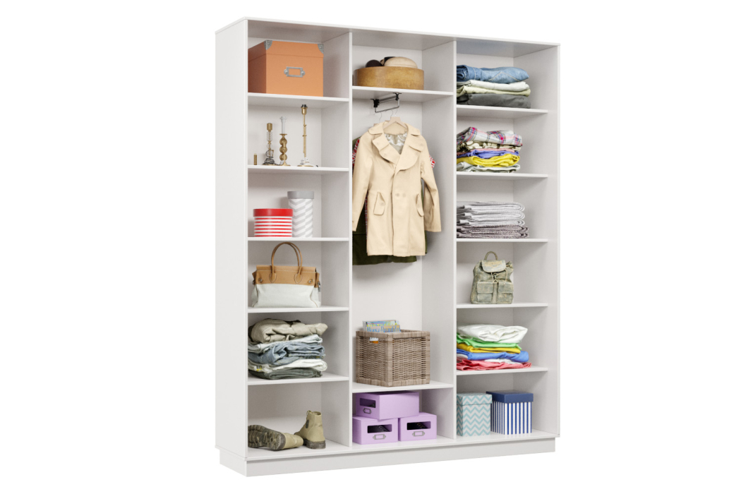 Шкафы-купе 3-х дверные, Шкаф-купе Премьер Лайт 31 (05;05;05) трехдверный