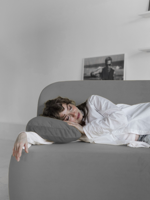 Дизайнерские диваны, Бескаркасный диван Бабл, велюр