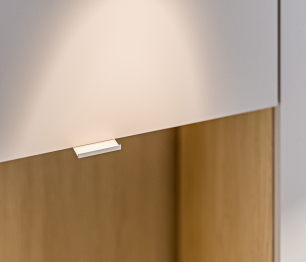 Полка Афина СБ-3320 Дуб Винченца/Кашемир серый