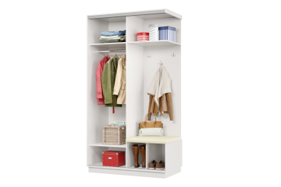 Прихожая Премьер 02 Лайт 05 Правая Мягкая