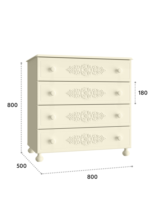 Комоды, Комод Ассоль плюс АС-5