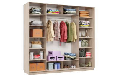 Шкаф-купе Премьер Лайт 60 (08;05;08) трехдверный