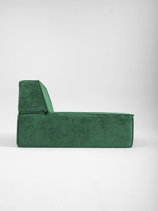 Бескаркасная мебель, Бескаркасная оттоманка Клайд,плюше