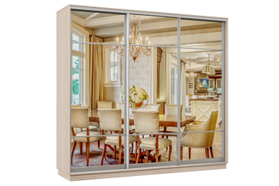 Шкаф-купе Премьер Лайт 53 (11;11;11) трехдверный