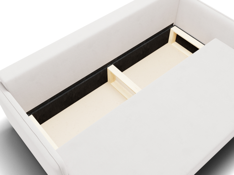 Диваны кровати со спальным местом, Прямой диван Санти,еврокнижка,велюр