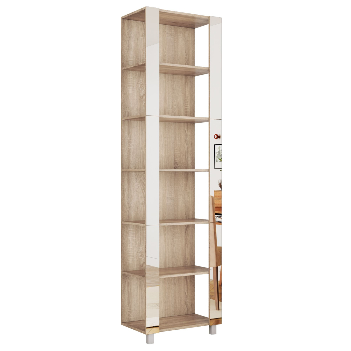 Открытые, Стеллаж модульный Универсальный 35х60х240 Зеркало