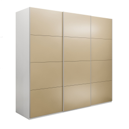 Шкаф-купе Эста 3-х дверный Стекла фисташка/Доводчик 240х66х240