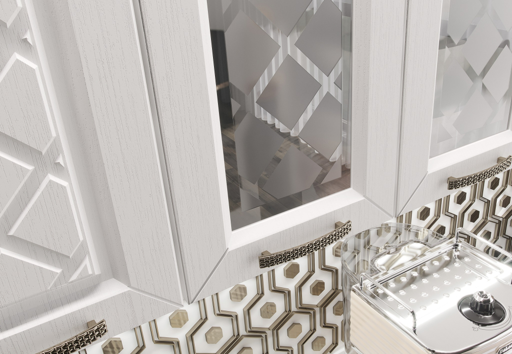 Кухонные гарнитуры, Кухня Агава 1,6 м Акация Белая/Моренга МДФ