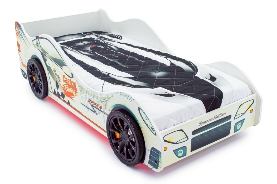 Для мальчика, Детская кровать-машина Бельмарко Безмятежность