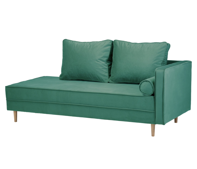 Дизайнерские диваны для гостиной, Диван - кушетка Блюз, велюр