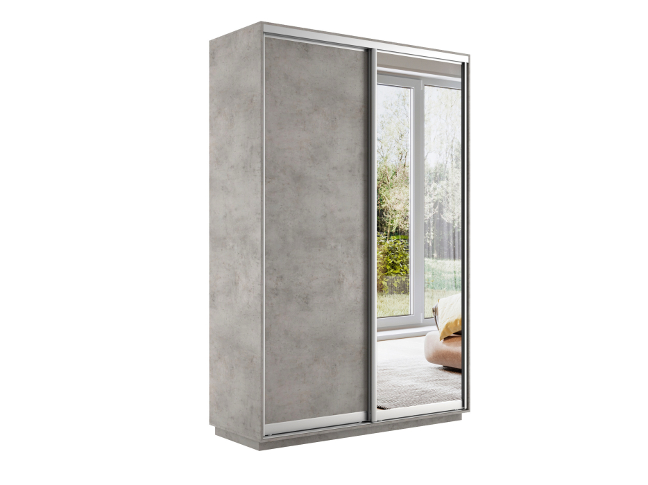 Шкафы-купе 2-х дверные, Шкаф-купе Экспресс Медиум дуо 2200 x 1200 x 450