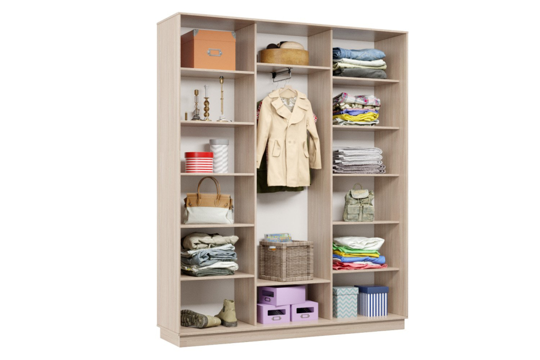 Шкафы-купе, Шкаф-купе Премьер 29 (14;14;14) трёхдверный